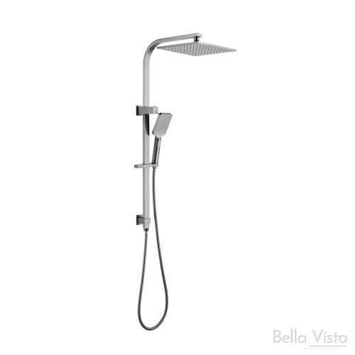 TAPWARE - Cresta Double Shower on Rail - Brushed Nickel