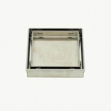 Radiant Tile Insert Waste - Stainless Steel