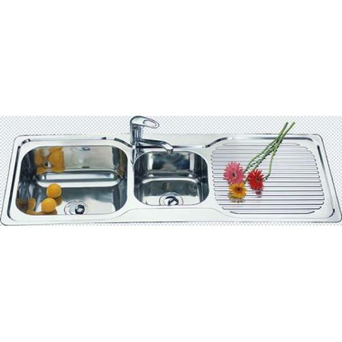 SINKS AND TROUGHS - 1225 1 and 3/4 Bowl Kitchen Sink