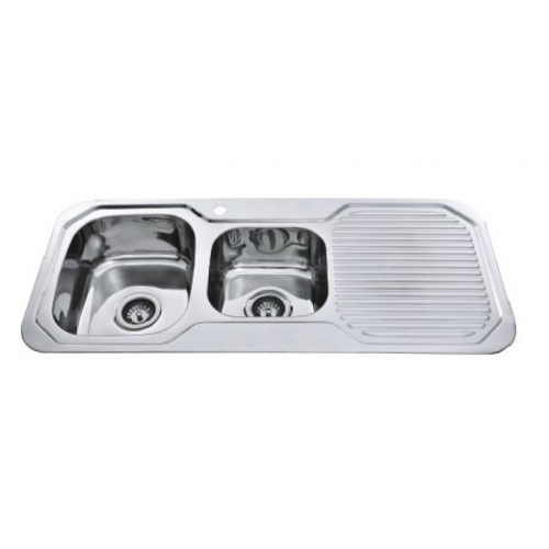 SINKS AND TROUGHS - 1080 1 and 3/4 bowl Kictchen Sink SINKS AND TROUGHS - 1080 1 and 3/4 bowl Kictchen Sink
