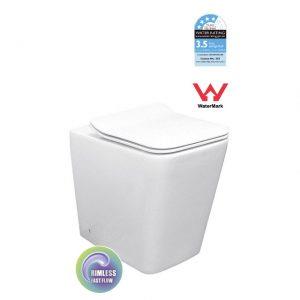 TOILETS - Tony Floor Pan and Geberit In-wall Cistern