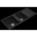 BLACK 1 and 3/4 Bowl Kitchen Sink