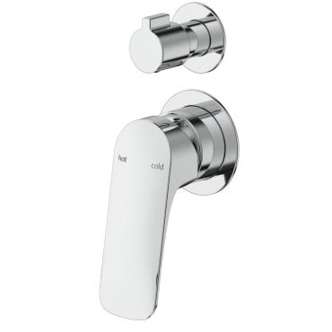 Kaza Shower Mixer Diverter - 2P - Chrome