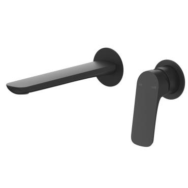 Kaza Wall-Spout Combo - 2P - Black
