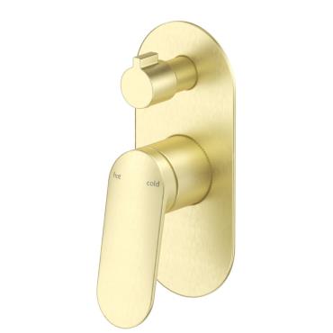 Lantra Shower Mixer Diverter - 1P - French Gold