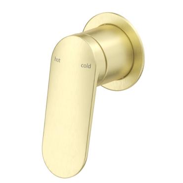 Lantra Shower Mixer - Round Plate - French Gold