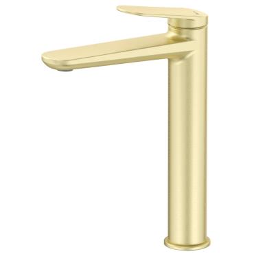Lantra Tall Basin Mixer - French Gold