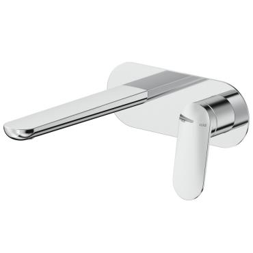 Lantra Wall-Spout Combo 1 Plate - Chrome