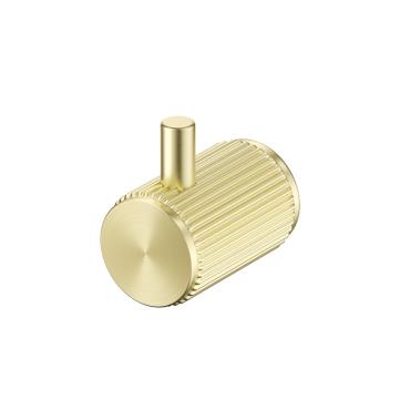 Mica Fluted Robe Hook - French Gold