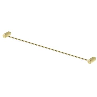 Mica Fluted Single Towel Rail - French Gold