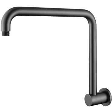Mica Gooseneck Shower Arm - Gun Metal Grey