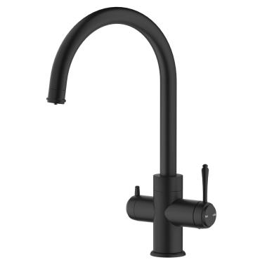 Mica Heritage 3-Way Filter Sink Mixer - Black
