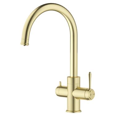Mica Heritage 3-Way Filter Sink Mixer - French Gold