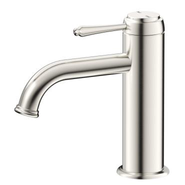 Mica Heritage Basin Mixer - Brushed Nickel