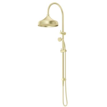 Mica Heritage Dual Shower Rail - French Gold