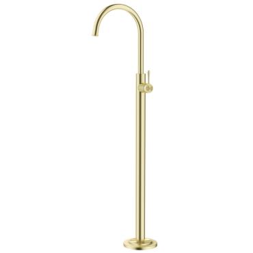 Mica Heritage Freestanding Bath Mixer - French Gold