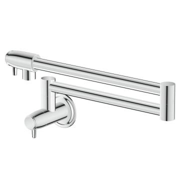 Mica Heritage Pot Filler - Chrome