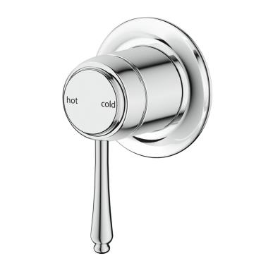 Mica Heritage Shower Mixer - Chrome