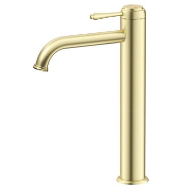 Mica Heritage Tall Basin Mixer - French Gold