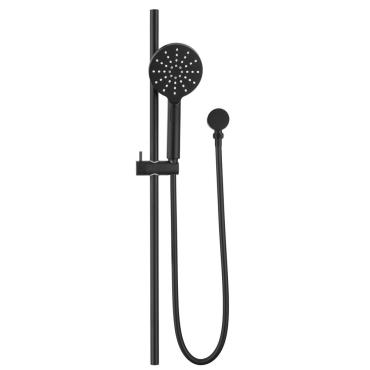 Mica Shower Rail - Black