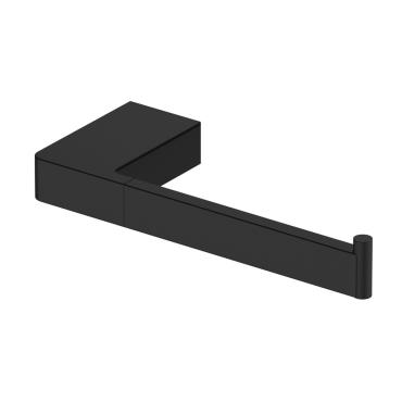Milos Toilet Paper Holder - Black