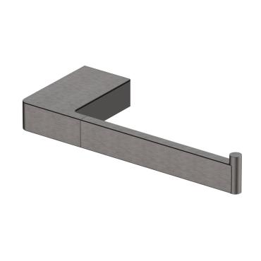 Milos Toilet Paper Holder - Gun Metal Grey