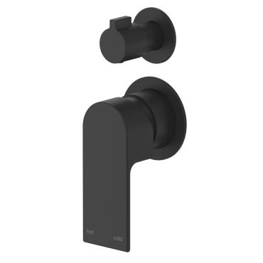 Eleniko Shower Mixer Diverter - 2P - Black
