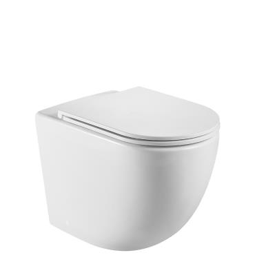 Koko Floor Pan R&T In Wall Cistern Package - White (Matt)