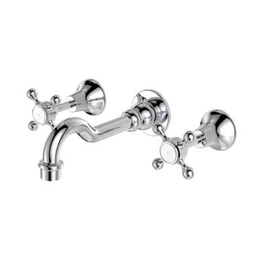 Lillian Basin/Bath Wall Set - Chrome