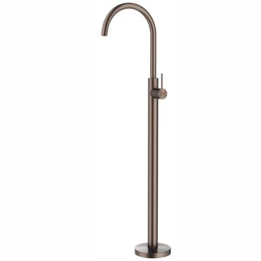 Mica Freestanding Bath Mixer - Dusk Bronze