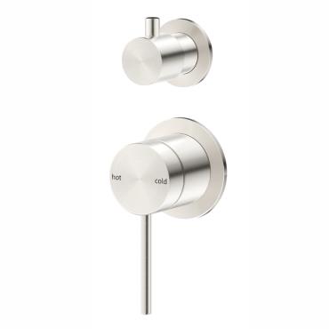 Mica Shower Mixer w/ Diverter - Brushed Nickel