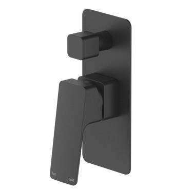 Tiago Shower Mixer Diverter - Black