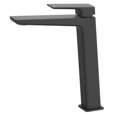 Tiago Tall Basin Mixer - Black