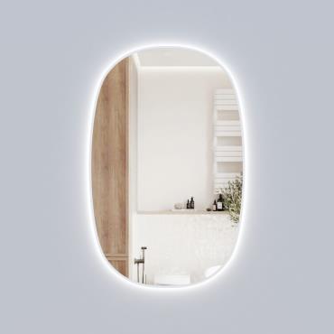 Valmont Vertical 580mm LED Mirror - White (Matt)