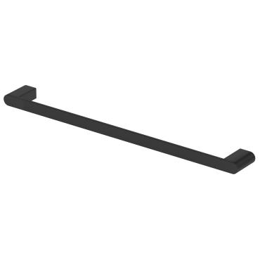 Supra Single Towel Rail - Black