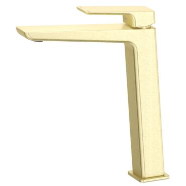 Tiago Tall Basin Mixer - French Gold