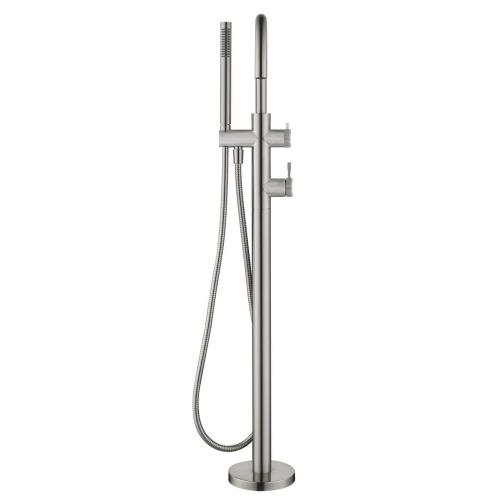 TAPWARE - Mica Fluted Freestanding Bath Mixer with Hand Shower