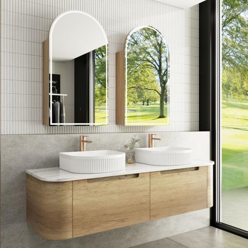 VANITIES - Carita Wall Hung Vanity