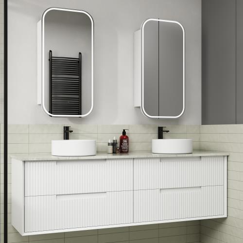 VANITIES - Flauto Wall Hung Vanity