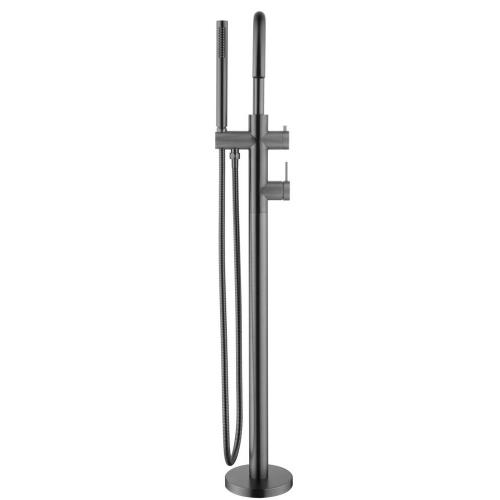 TAPWARE - Mica Freestanding Bath Fillers - Gunmetal