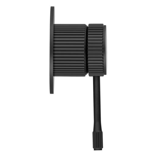 TAPWARE - Mica Fluted Shower Mixer - Black