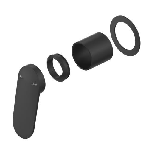 TAPWARE - Lantra Shower Mixer - Round Plate - Black