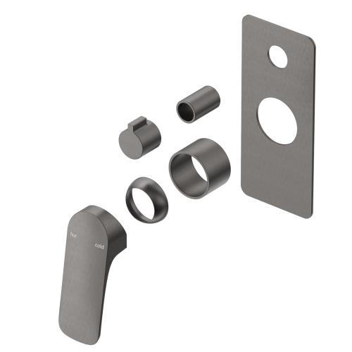 TAPWARE - Kaza Shower Mixer Diverter - 1P - Gunmetal