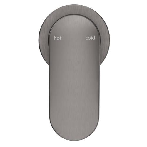 TAPWARE - Lantra Shower Mixer - Round Plate - Gunmetal