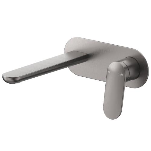 TAPWARE - Lantra Wall-Spout Combo 1 Plate - Gun Metal Grey