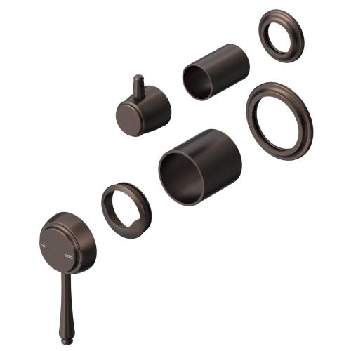 TAPWARE - Mica Heritage Shower Mixer Diverter - TRIM KIT ONLY