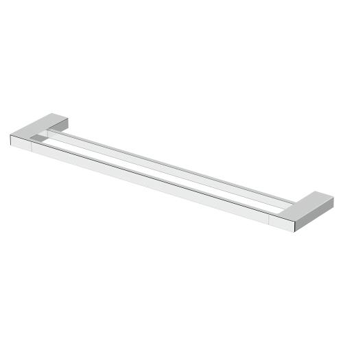ACCESSORIES - Milos Double Towel Rail - Chrome
