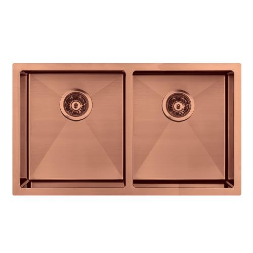 KITCHEN & LAUNDRY - Atlas Double Square Under Mount Sink