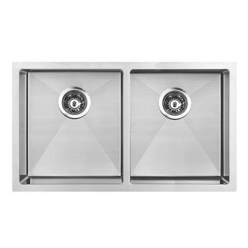 KITCHEN & LAUNDRY - Atlas Double Square Under Mount Sink