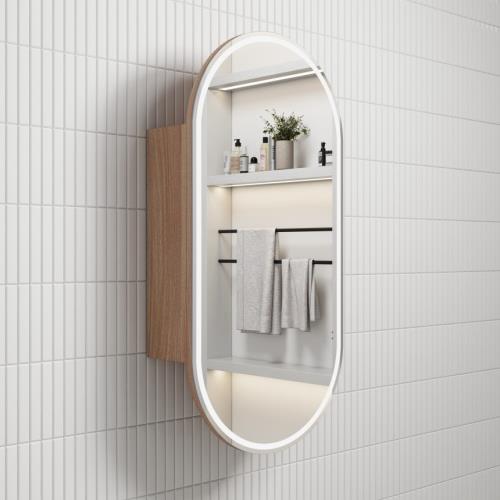 MIRRORS AND CABINETS - Beau Monde LED Shaving Cabinet